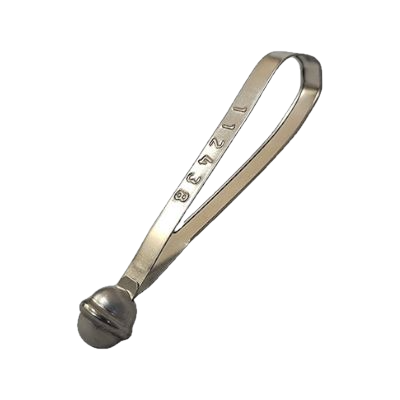 Sello de metal tipo cascabel